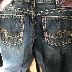 Silver jeans